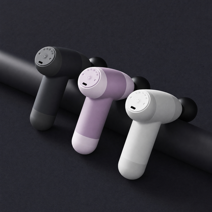 MyoPulse Mini disponible en trois coloris : noir, violet et blanc